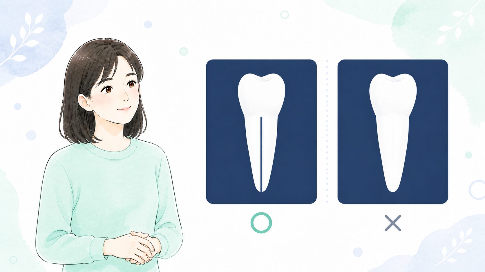 レントゲンに写る割れと写らない割れ