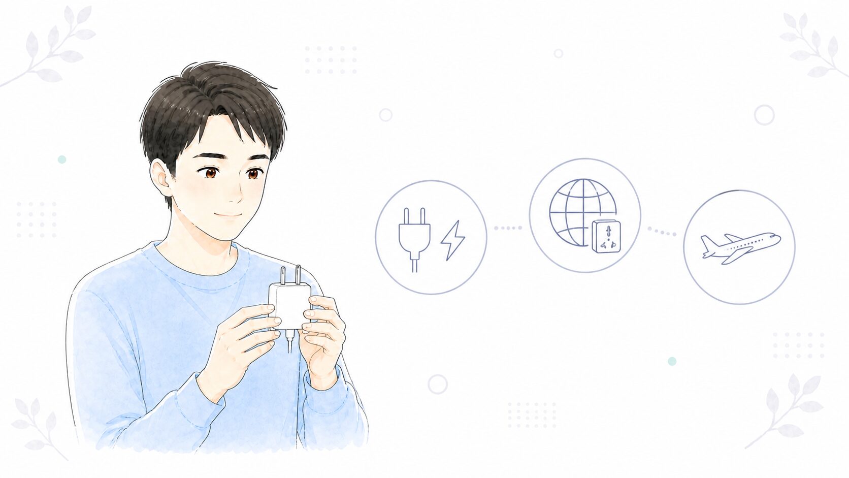 出発前に確認する3つのポイント